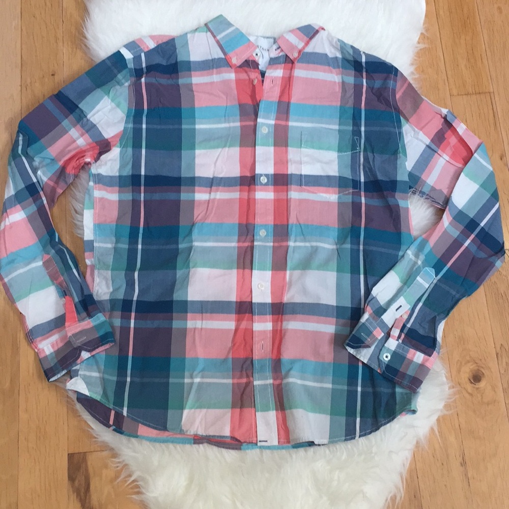 Men's Size Large plaid button down  - Aeropostale